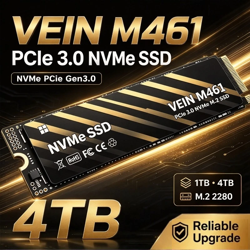 Ssd 500Gb - VEIN M461 M.2 2280 PCIe 3.0