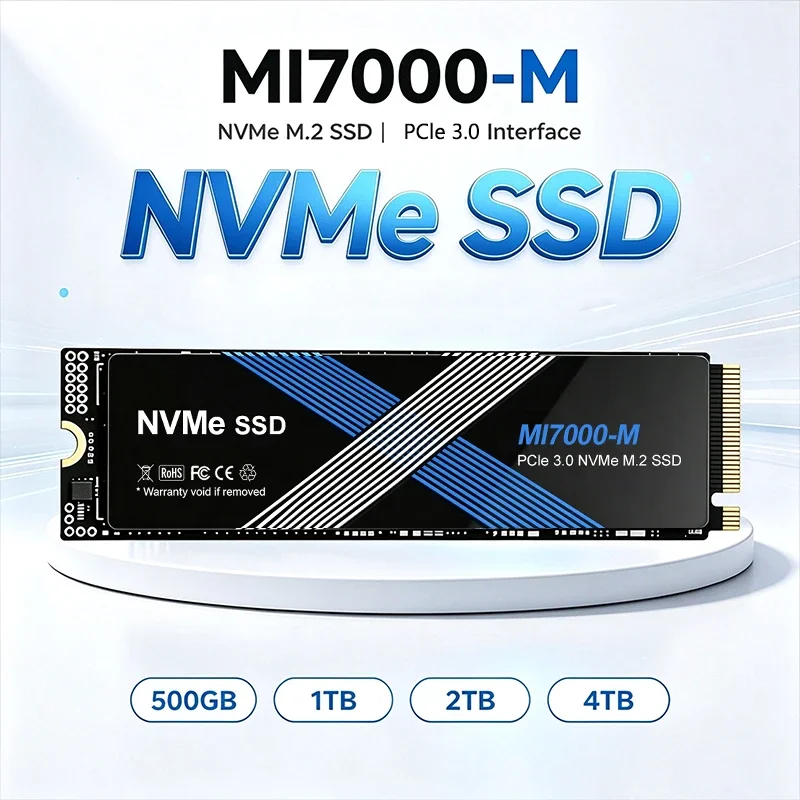 Ssd 500Gb - MI7000-M M.2 SSD Hard Disk, 500GB