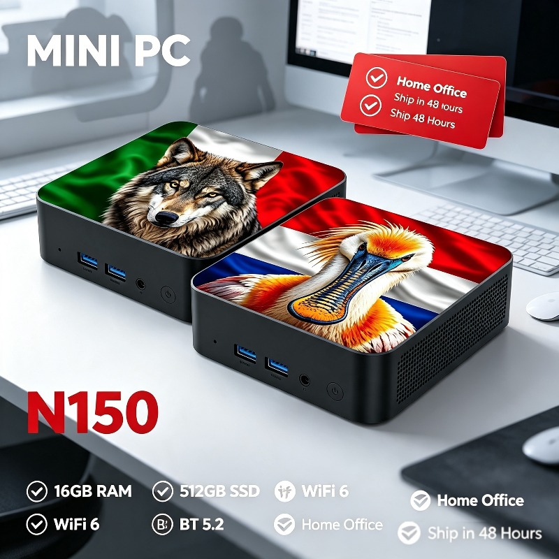 Ssd 2Tb - New Mini PC Computer Intel Core