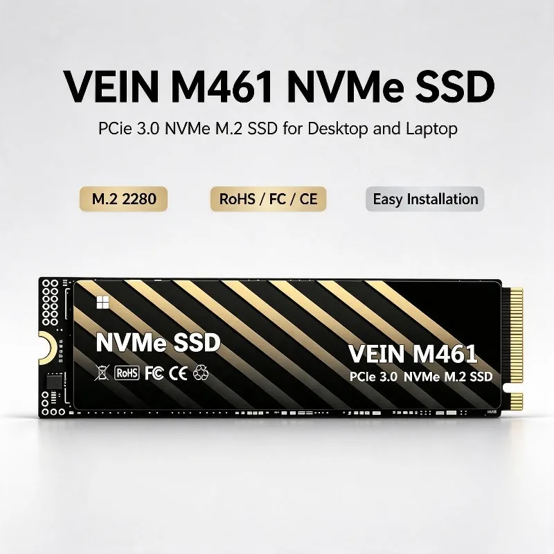 VEIN M461 M.2 2280 PCIe 3.0 NV - đánh giá và giá Ssd 500Gb