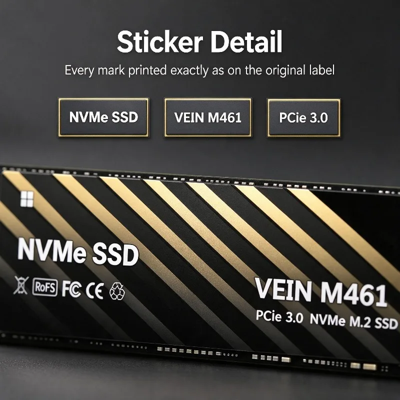 VEIN M461 M.2 2280 PCIe 3.0 NV - đánh giá và giá Ssd 500Gb