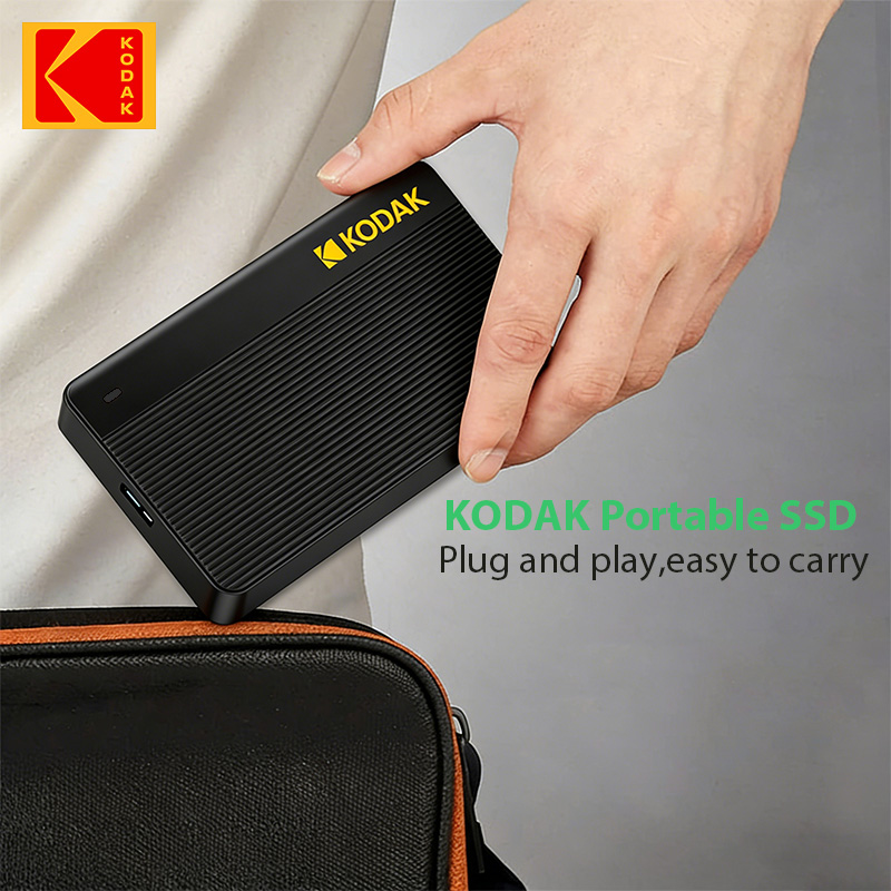 Kodak Portable External Hard D - đánh giá và giá Ssd 500Gb