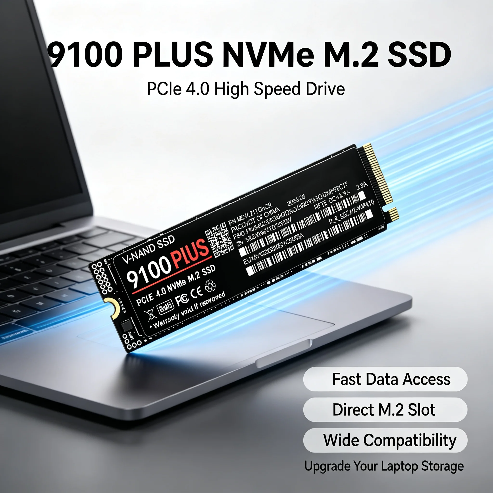 M.2 NVMe SSD 9100 PLUS PCIe Ge - đánh giá và giá Ssd 500Gb