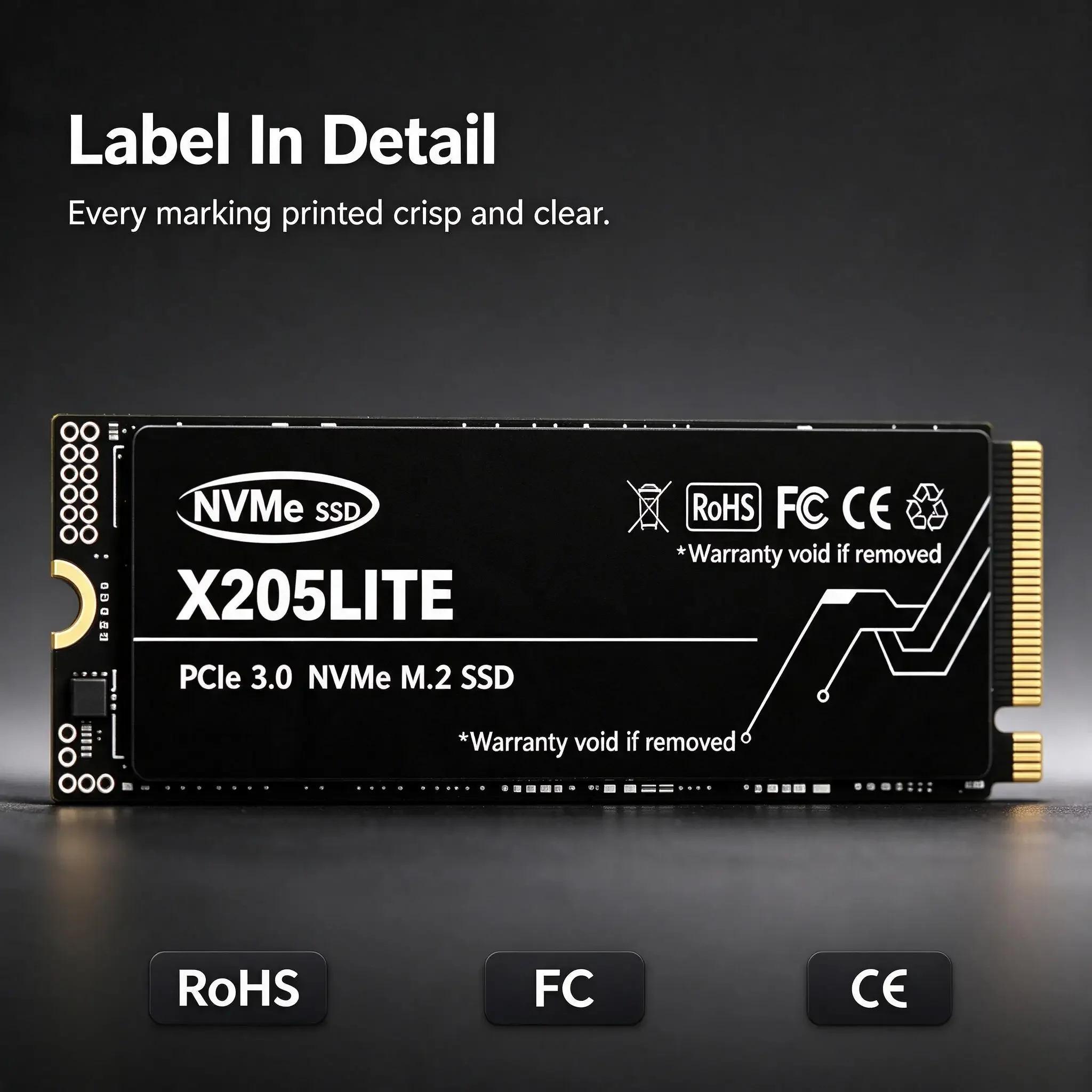 X205LITE NVMe M.2 Integrated S - đánh giá và giá Ssd 500Gb