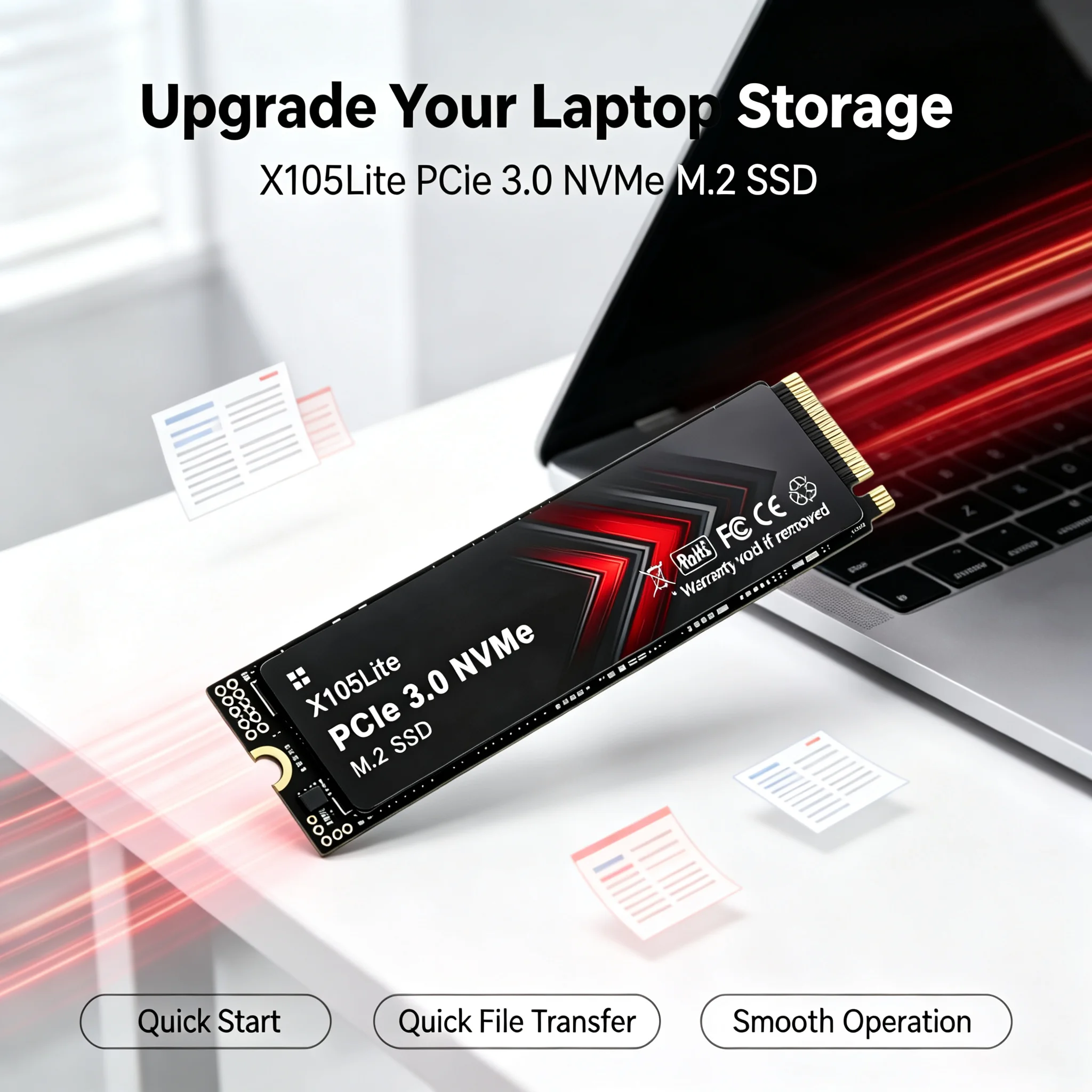 X105Lite M.2 NVMe SSD 500GB 1T - đánh giá và giá Ssd 500Gb
